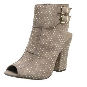 Jessica Simpson Mateo Studded Peep Toe Bootie